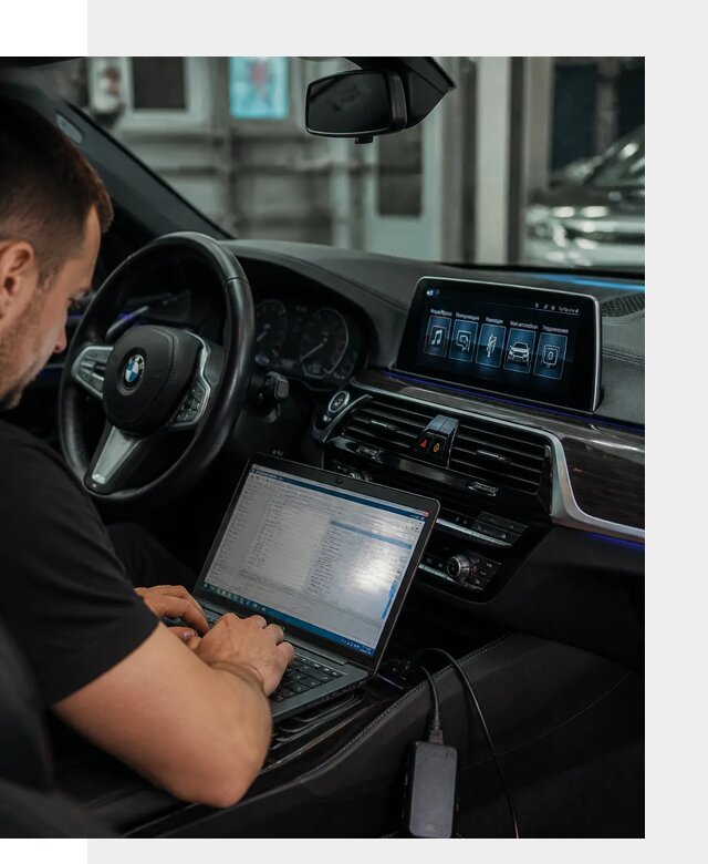 Русификация мультимедиа BMW для авто под ключ в Кушве