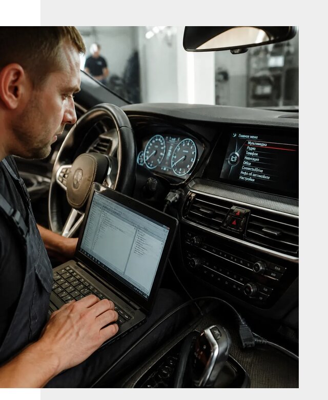 Русификация приборной панели BMW для авто в Кушве от компании