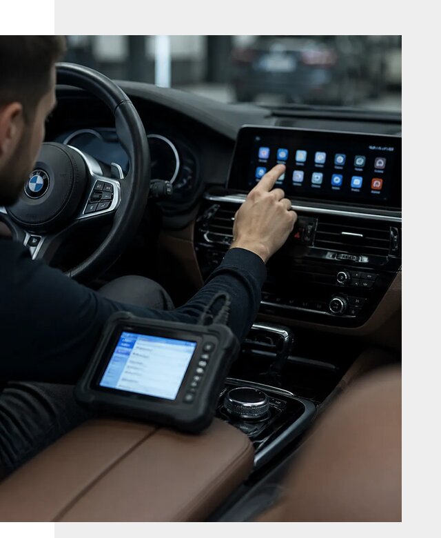 Установка приложений и мультимедиа сервисов BMW в Кушве