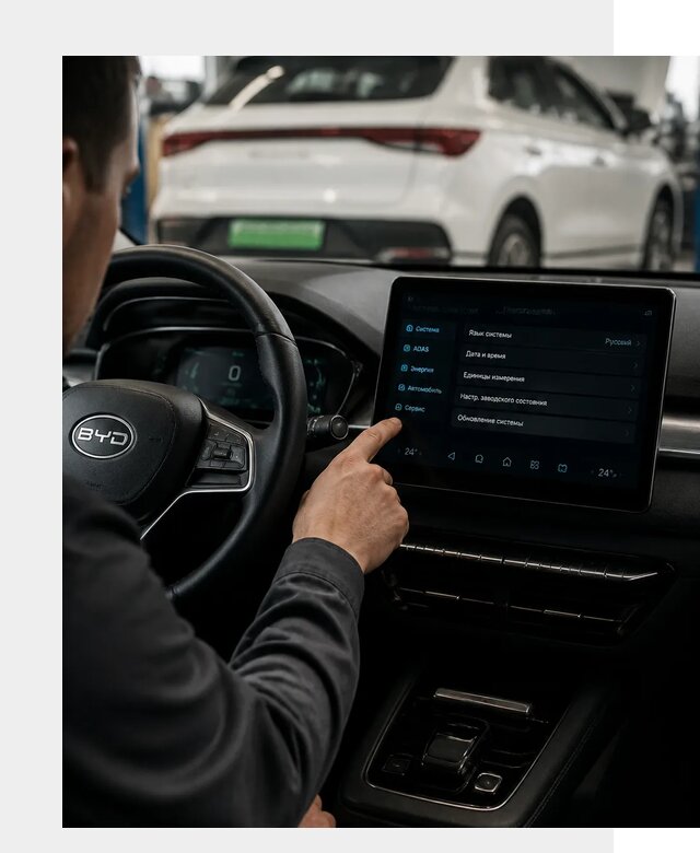 Русификация BYD E2 в Кушве от 15295 р. | ФастМобиль-Кшв под ключ