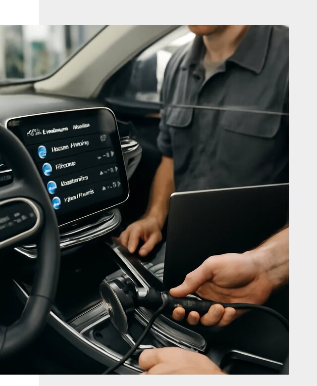 Установка приложений Geely для мультимедиа автомобиля в Кушве