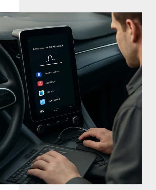 Установка приложений Lynk Co на автомобиль в Кушве