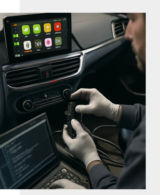 Активация Apple CarPlay в Кушве для штатной мультимедиа