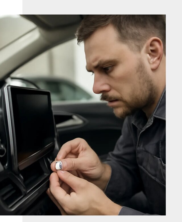 Установка SIM карты в авто для мультимедиа в Кушве
