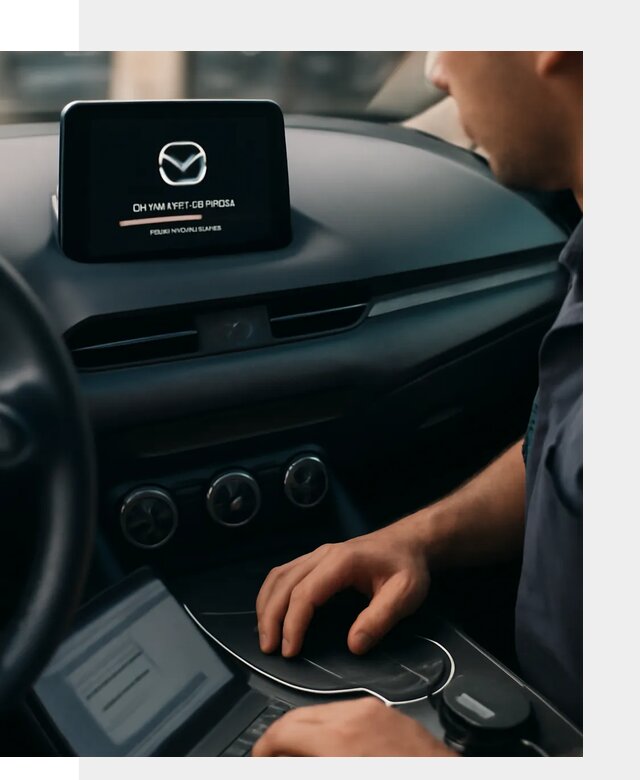 Установка приложений Mazda на мультимедийную систему в Кушве