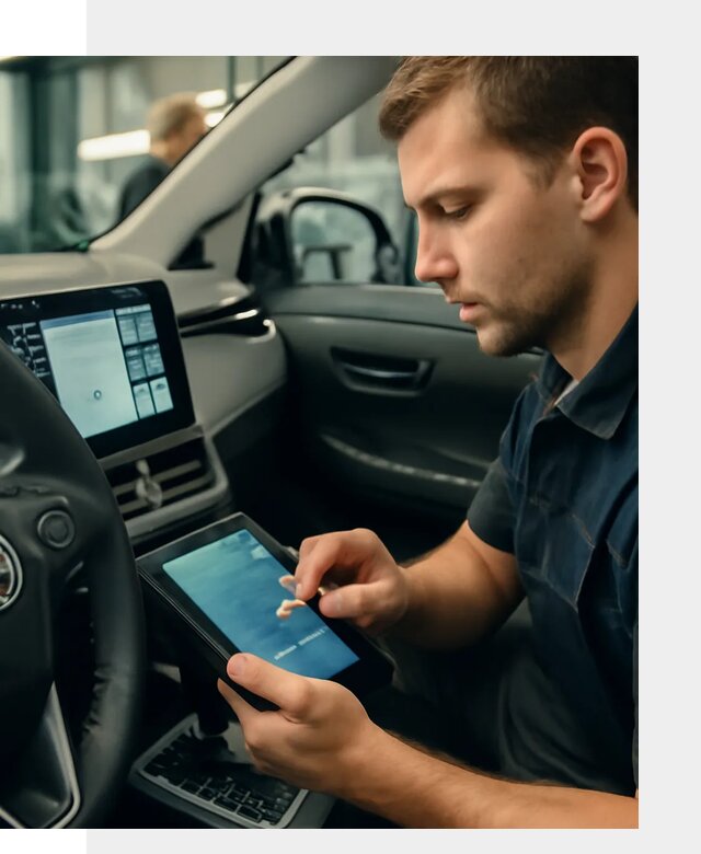 Установка приложений Toyota на мультимедиа в Кушве